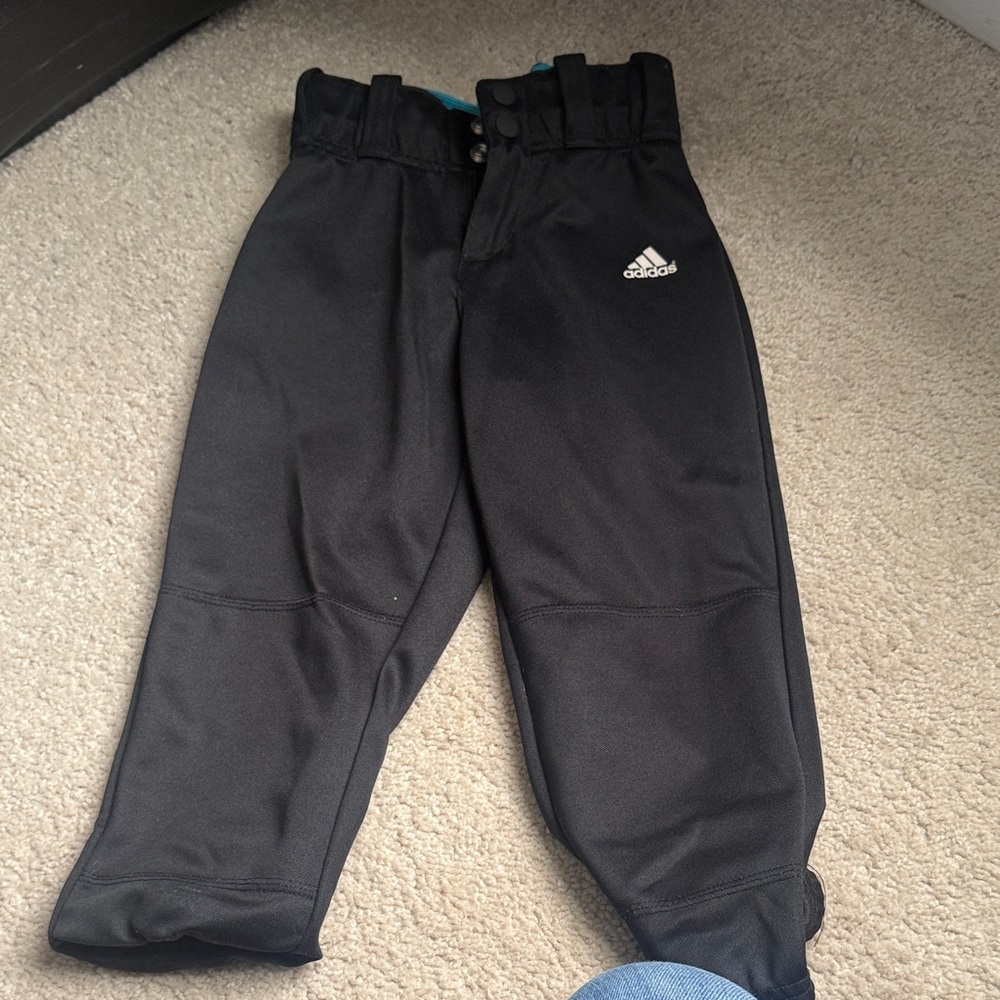 Adidas Kids Black Casual Bottoms